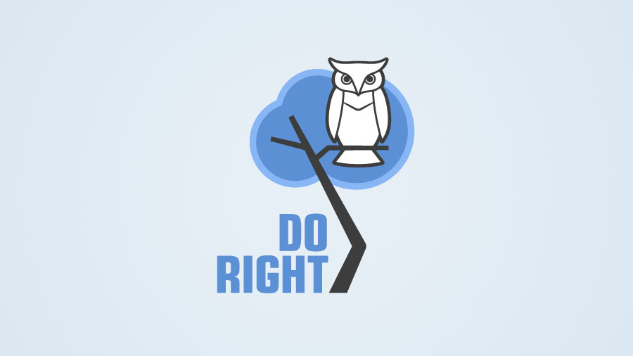 Do Right logo